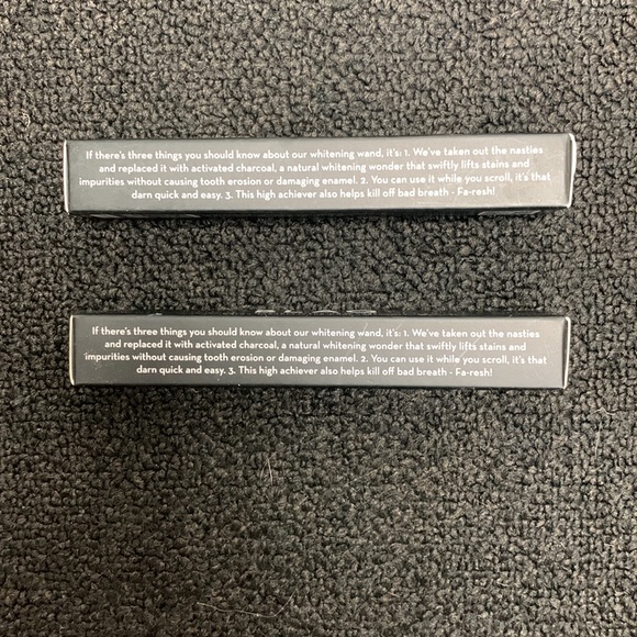 NIB - BLAQ teeth whitening wand x 2 - Picture 2 of 4